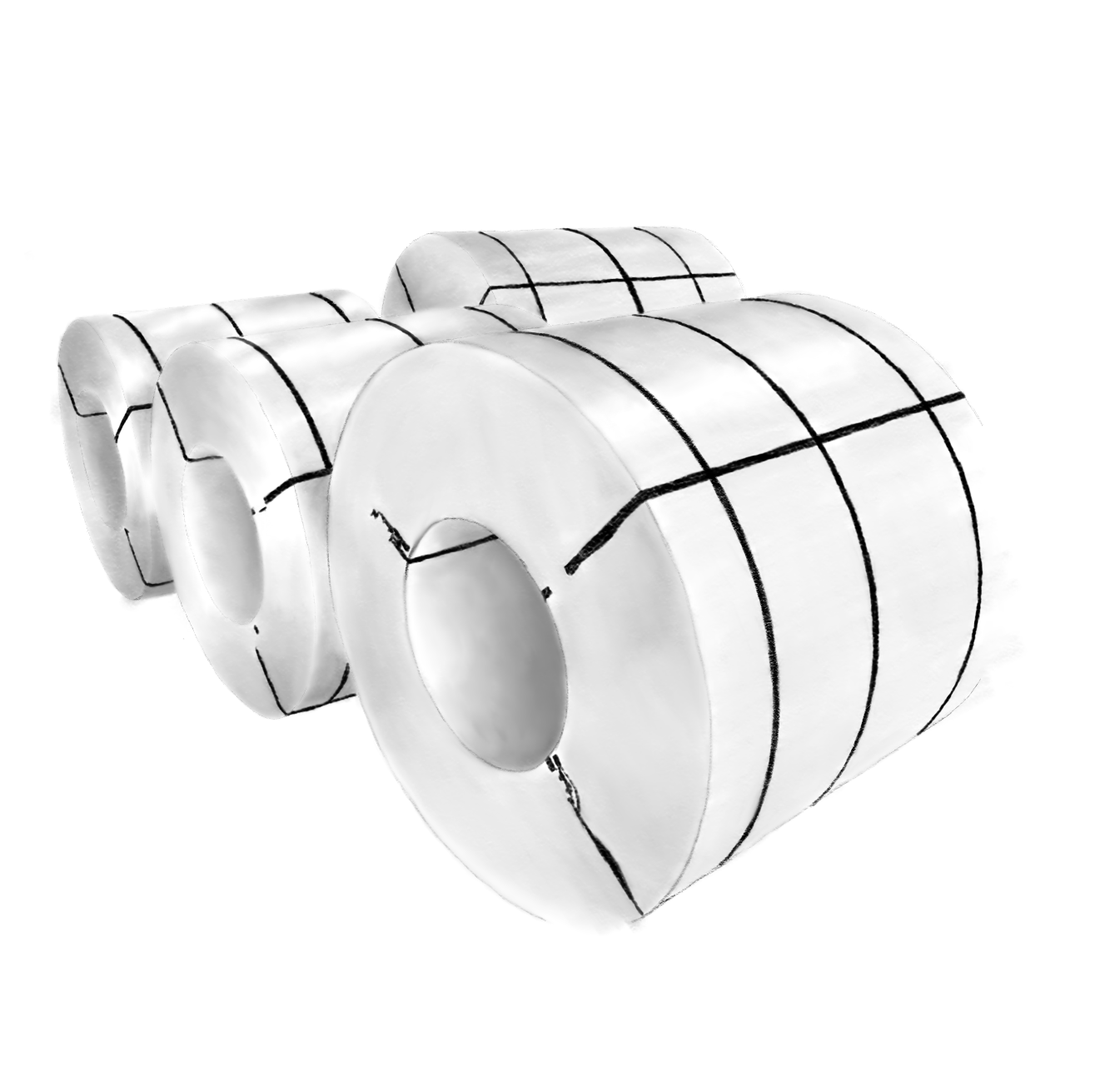 Bobinas flejes rollos